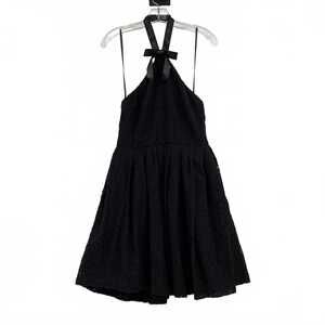 Rodarte for Target Black Lace Halter Neck Mini Dress | Size 8